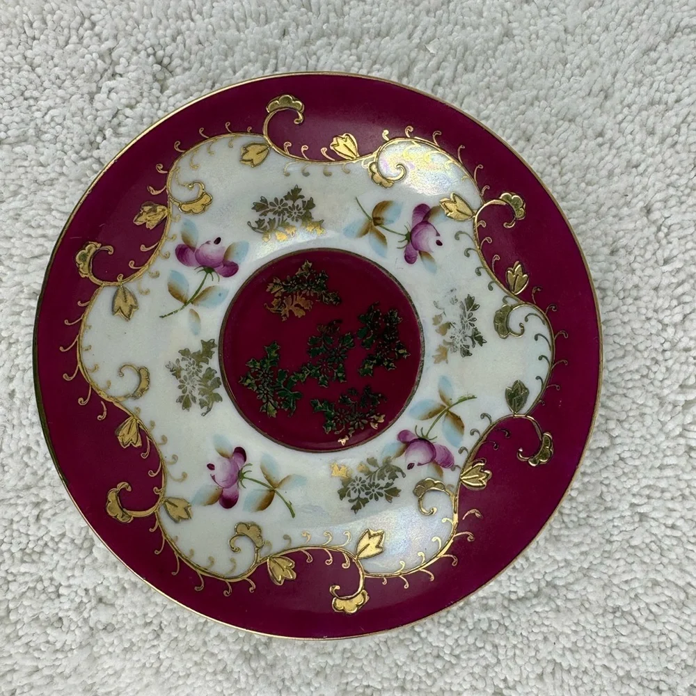 Vintage Royal Sealy China Lusterware Teacup and Sauce Set.